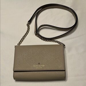 Kate Spade Gray Crossbody Bag
